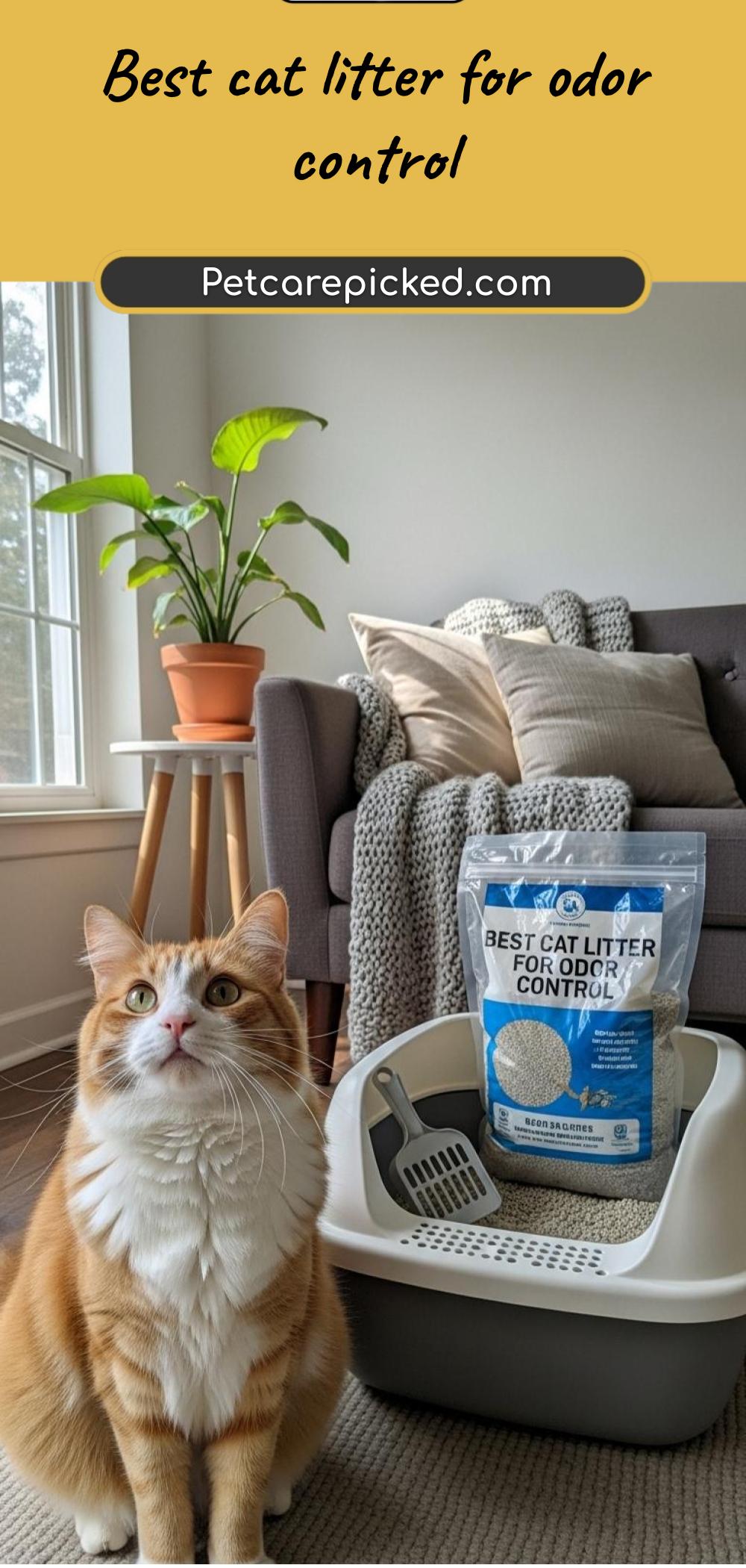 Top Cat Litters to Control Litter Box Odors - Pet care Picked