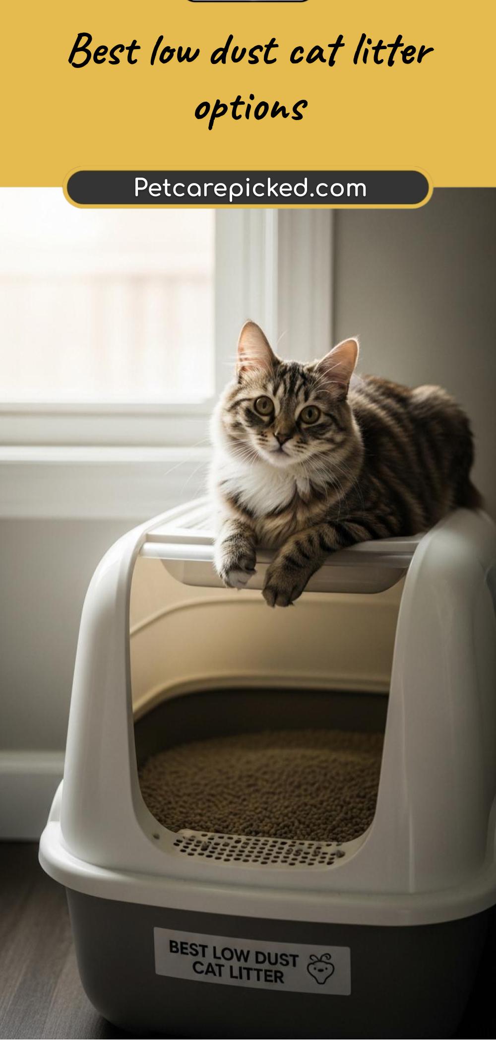 Top Low-Dust Cat Litters for Cleaner Homes - Pet care Picked
