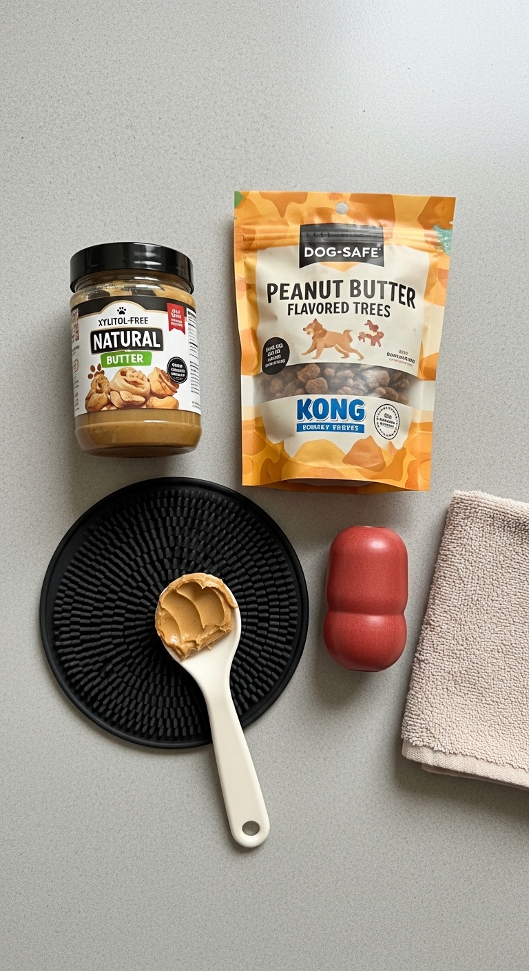 A jar of peanut butter and a bag of peanut butter.