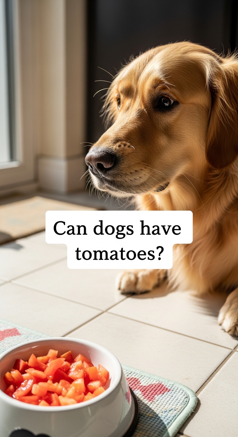 Can dogs have tomatoes.