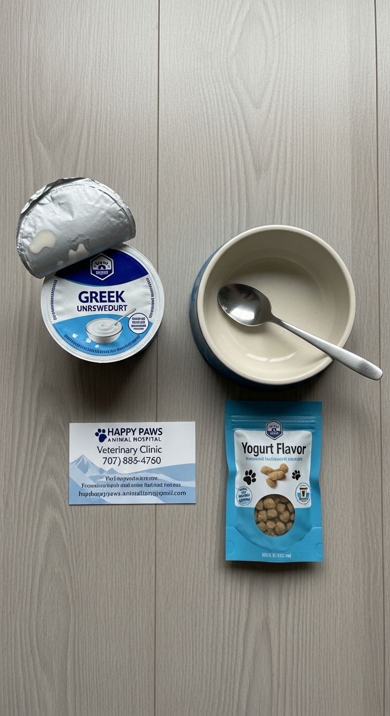 A bowl of yogurt next to a can of yogurt.