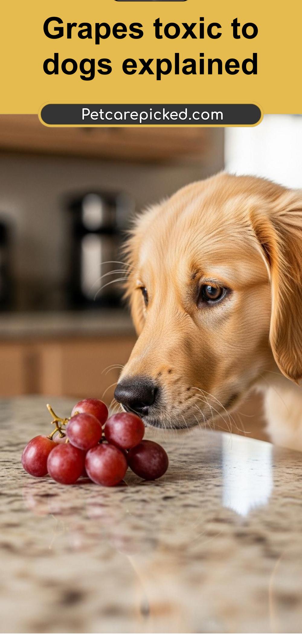 Can dogs eat grapes safely? - Pet care Picked