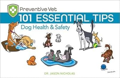 A book about dog health and safety.