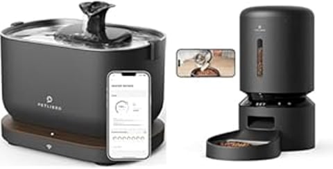 A black blender with a smartphone app.