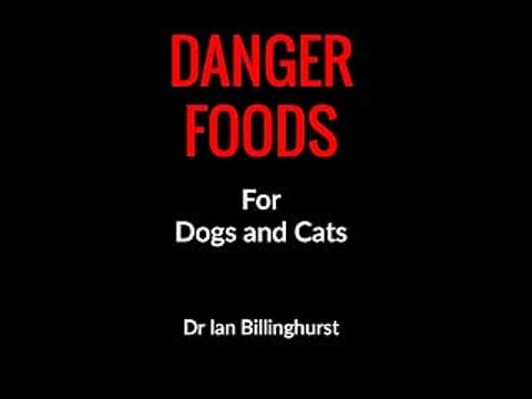 A book about danger foods for dogs and cats.