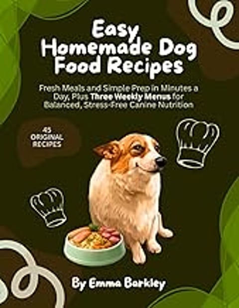 A book cover with a dog on it.