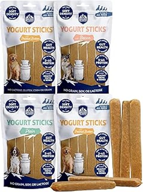 Yogurt sticks for dogs.