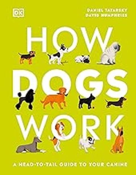 A book cover with a dog on it.