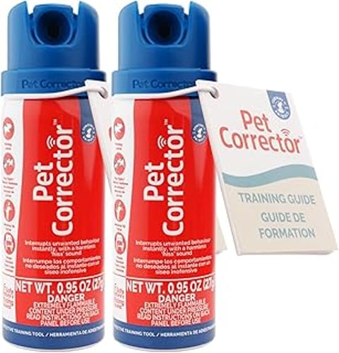Two bottles of Pet Corrector.