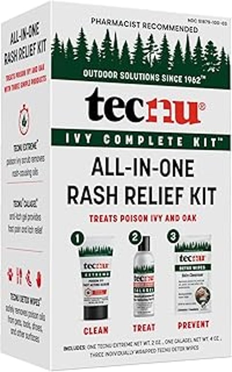 Tecnu Ivy Complete Kit, the All-in-One Rash Relief Kit.