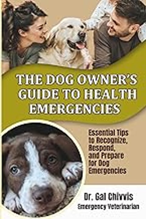 A book titled The Dog Owner's Guide to Health Emergencies.